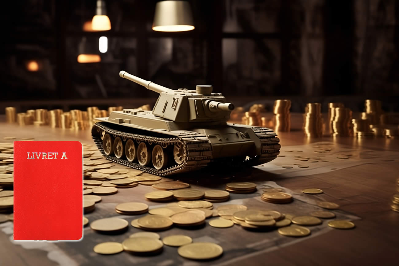 Livret A et LDDS sur la défense, et l'armement