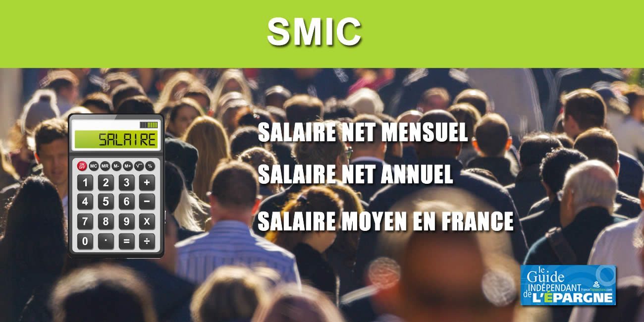 Hausse du SMIC au 1er janvier 2024 de +1.7%, soit +22,80 euros nets