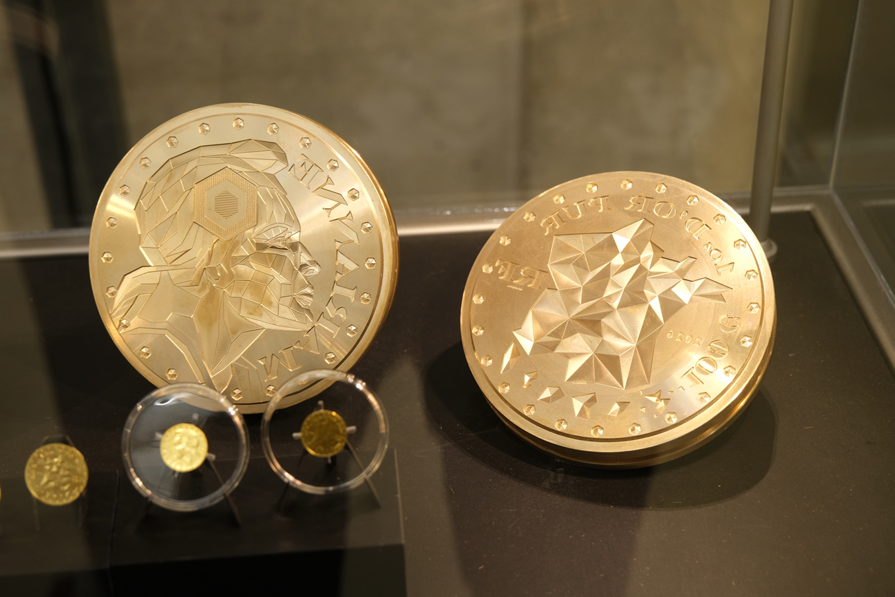 Pièce en OR française à cours légal : frappe inaugurale du nouveau Bullion, Marianne