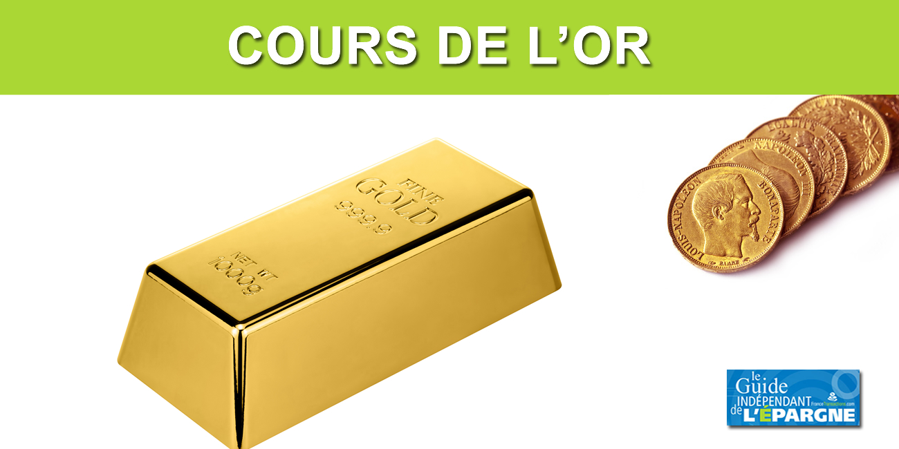 Record du cours de l'once d'or en dollars